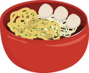 bakmie indonesian food 