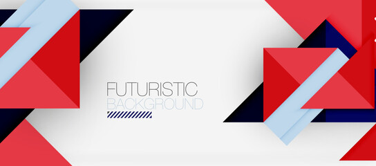 Fototapeta premium Triangle Vector Background Illustration For Wallpaper, Banner, Background, Card, Book Illustration, landing page