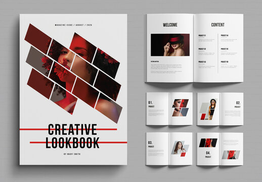 Creative Magazine Design Layout