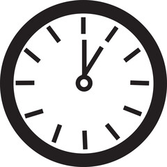 Vector Time and Clock icon. Analog clock icon symbol in trendy Linear Style editable stock notifying hour isolated on transparent background. Circle arrow icon. business watch. speed time icon design.