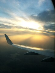 Obraz premium airplane in the sky