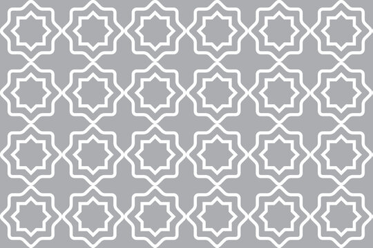 abstract seamless pattern in arabian style. arabesque design decorative lattice. islamic seamless vector pattern. geometric ornaments based on traditional arabic art. Turkish, Moroccan design.