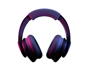 Fototapeta na wymiar 3d headphone design concept