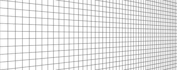horizontal line perspective grid