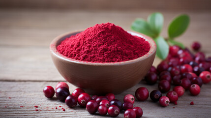 Nordic lingonberry powder is a concentrated antioxid