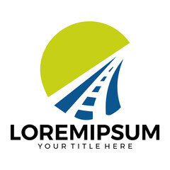 Modern abstract business logo design vector illustration. Geometrical abstract logo.	
