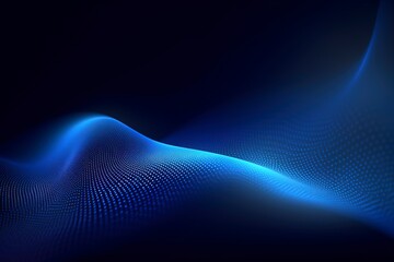 Blue wave light screen gradient texture background