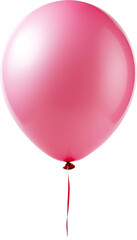 Balloon isolated on transparent background. PNG