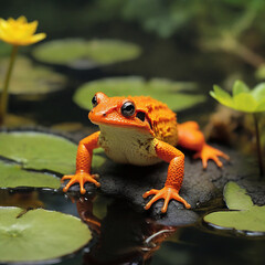 Chronicles of a Newt's Odyssey ai generated