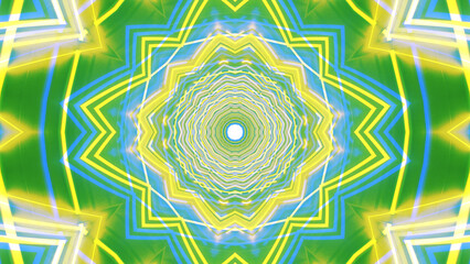 abstract backgrounds created with various 2d shapes. Kaleidoscope patterns psychedelic trippy backgrounds