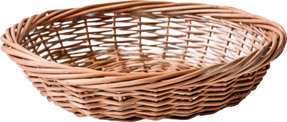 Basket isolated on transparent background