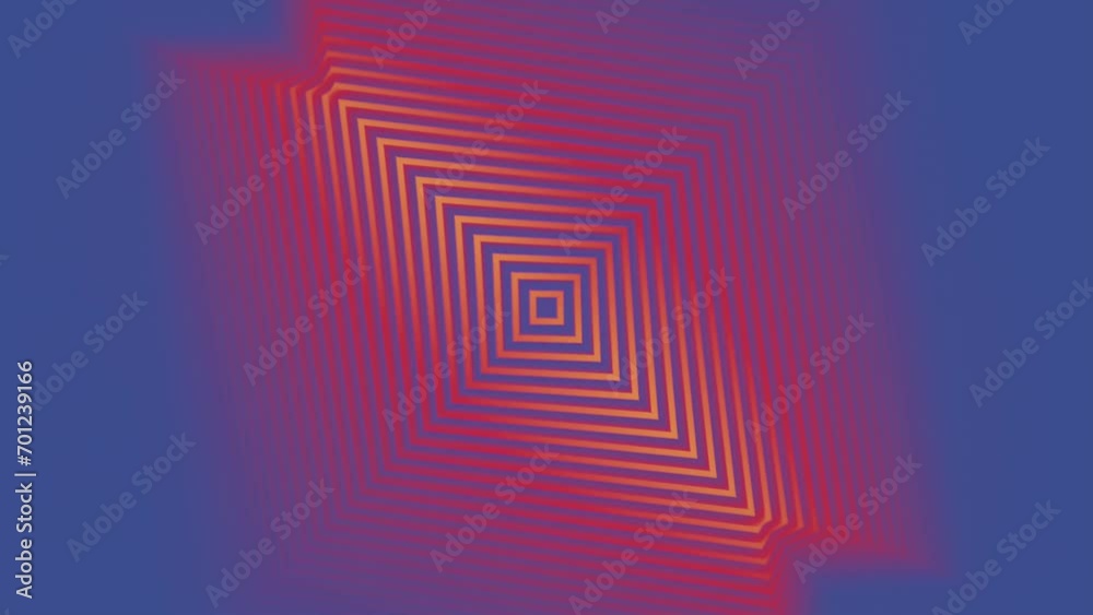 Poster Abstract design with star pattern seamless loop animation. 3d rendering 4K