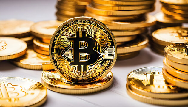 bitcoin mokup digital cruncy mokup cripto cruncy