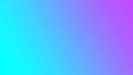 Neon cerulean blue and neon purple color gradient background.