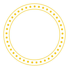 Dotted Circle Frame