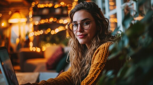 Social media influencer hosting a live QA session