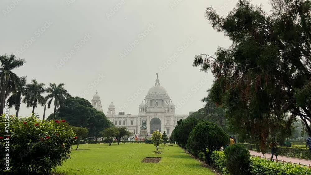 Wall mural victoria memorial, kolkata