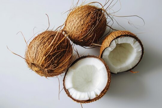 An isolated photo of coconut.