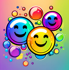 background with bubbles