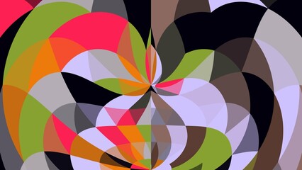 Abstract aesthetic background with colorful art creations, with abstract artistic organic shapes