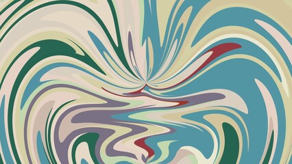 Abstract aesthetic background with colorful art creations, with abstract artistic organic shapes