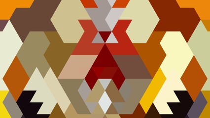 abstract background using pixel triangles with aesthetic geometric shapes