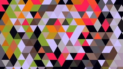 abstract background using pixel triangles with aesthetic geometric shapes