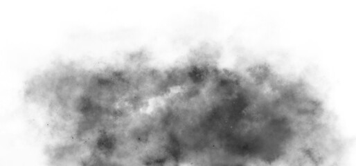 realistic soft black mist effect