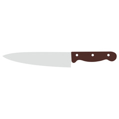 Vector Set Hand drawn Kitchen Knife