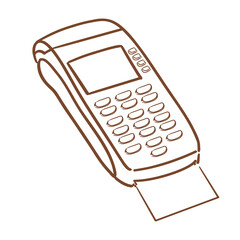 office appliance_stationary_card reader _vector file