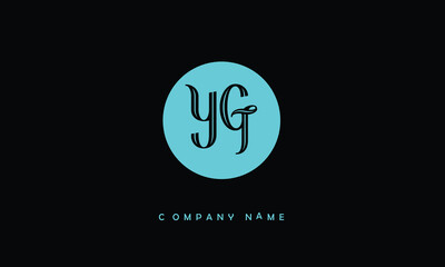 YG, GY, Y, G Abstract Letters Logo Monogram