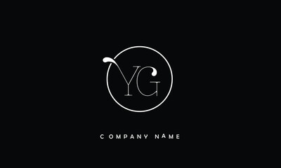 YG, GY, Y, G Abstract Letters Logo Monogram