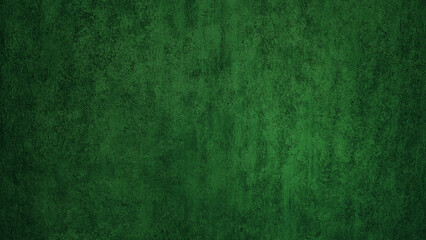 green messy wall stucco texture background use as decoration. decorative wall paint for antique luxury interior design. beautiful limestone texture in dark green color polished, empty wallpaper. - obrazy, fototapety, plakaty