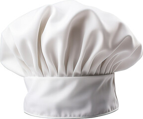 Chef hat isolated on transparent background. PNG