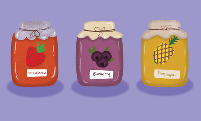 jars with jam