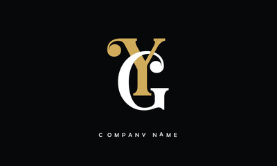YG, GY, Y, G Abstract Letters Logo Monogram