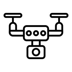 Drone Line icon