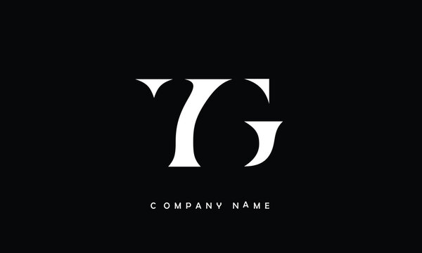 YG, GY, Y, G Abstract Letters Logo Monogram