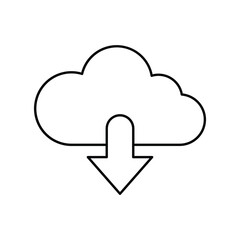 Efficient Cloud Downloading: Versatile Icon Set for Seamless Data Transfer and Storage