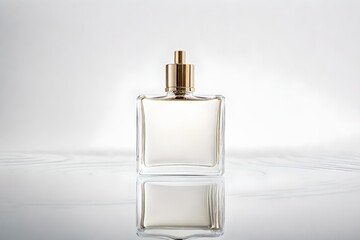minimalist perfume bottle template 