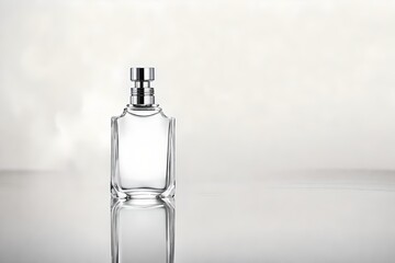 minimalist elegant perfume bottle template 