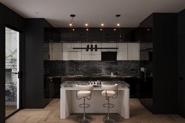 home and interior design creative ideas showcase modern pantry area