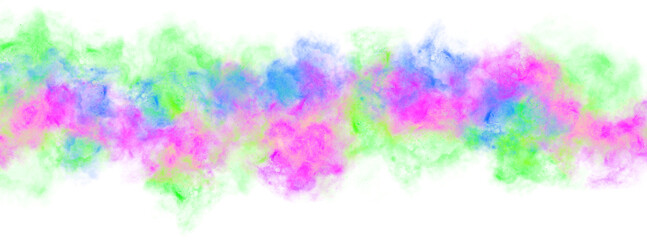 beautiful colorful transparent space dust particles