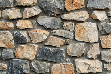 Wall background, with stone texture. natural stone color