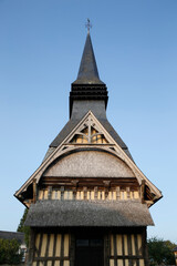 Church in a Normandy village, France