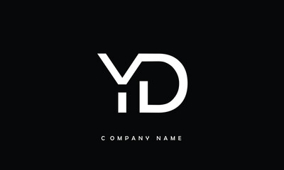 YD, DY, Y, D Abstract Letters Logo Monogram