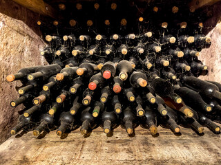 Wine producer's cellar in Ungheni, Moldova