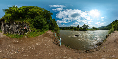Krościenko n/Dunajcem panorama 360 © Maciej G. Szling