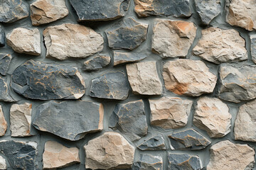 Wall background, with stone texture. natural stone color