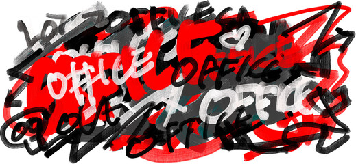 street graffiti mural writing elements © irham